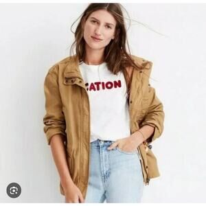 Madewell Prospect utility jacket in Dark Sahara medium